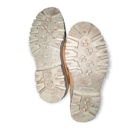 TIMBERLAND 59006 0978 Wheat Nubuck Leather Plain Toe CASUAL OXFORDS Size 9 1/2 M - Picture 4 of 9